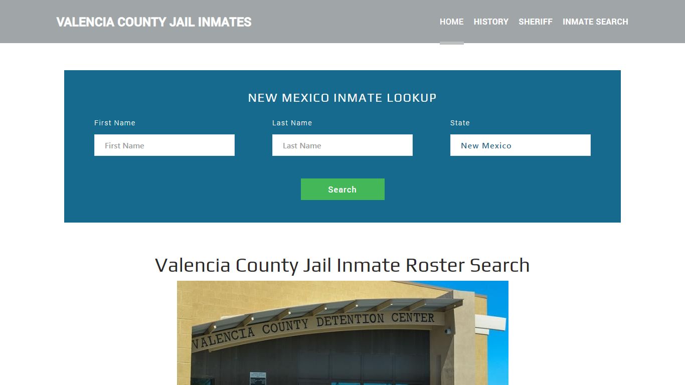 Valencia County Jail Inmate Roster Lookup, Los Lunas, NM